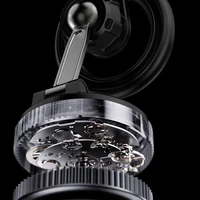 Dudao F24X MagSafe Compatible Car Holder with Suction Cup - Juodas