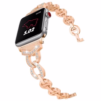 Laikrodžio apyrankės kilpa (f) Apple Watch 42/44/45 dizainas 3 - rožinė (f)