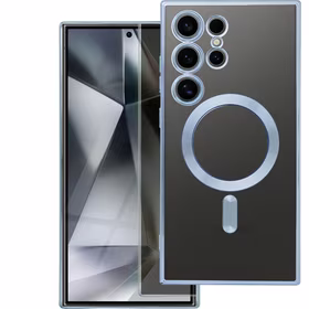 ELECTRO MAG COVER dėklas telefonui su MagSafe SAMSUNG S26 Ultra mėlynas