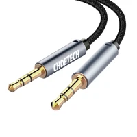 Choetech AUX002 kabelis mini lizdas 3,5 mm (kištukas) / mini lizdas 3,5 mm (kištukas) 1,2 m - juodas