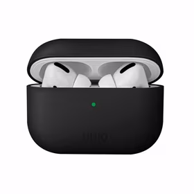 Uniq Lino silikoninis dėklas AirPods Pro - juodas
