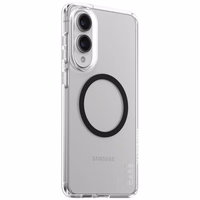 CARE by PanzerGlass Flagmanas Urban Combat juodas dėklas su QI Samsung Galaxy S25 Edge - skaidrus