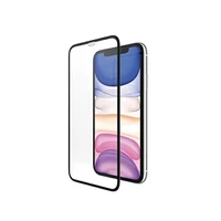 PanzerGlass E2E Super+ apsauginis stiklas iPhone XR / 11 - su juodu rėmeliu