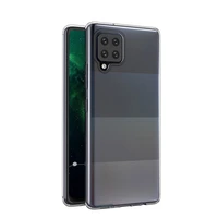 Itin skaidrus 0.5mm dėklas Gel TPU dangtelis Samsung Galaxy A12 / Galaxy M12 skaidrus