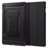 Spigen Rugged Armor Pro dėklas Samsung Galaxy Tab S9 FE 10.9 X510 / X516B - juodas