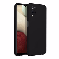Silikoninis dėklas telefonui SAMSUNG A12 juodas