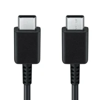 Samsung EP-DN975BBE USB-C - USB-C 5A 1m kabelis (didmeninė – pakaitinė pakuotė) – juodas