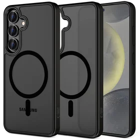 Tech-Protect MagMat Magnetinis dėklas telefonui Samsung Galaxy S25 - Juodas