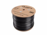 Lanberg LCU6-21CU-0305-BK tinklo kabelis Juoda 305 m Cat6 U/UTP (UTP) outdoor