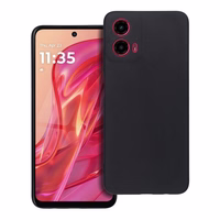 Matinis dėklas telefonui MOTOROLA G45 juodas