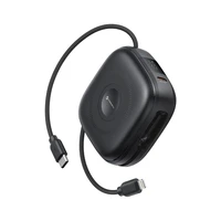 Išorinė baterija suderinama su MagSafe Forcell F-Energy F10K5 PD3.1 QC3.0 3A 22,5W 10000 mAh suderinama su Apple Watch juoda