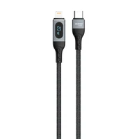 Dudao USB Type C - Lightning greito įkrovimo PD 20W 1m kabelis juodas (L7MaxL)
