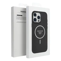 Dėklas telefonui FRAME MAG COVER (m) - IPHONE 15, juodas