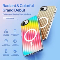 Dėklas Dux Ducis Zest Apple iPhone 16e Gradient Rainbow