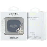 Guess 4G Charm Dėklas AirPods 4 - juodas