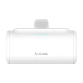 Išorinė baterija Baseus Compact 5000mAh, 20W, USB-C (balta)