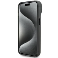 Ferrari FEHMP15SUSCAH iPhone 15 6.1" permatomas kietas dėklas su žiediniu stovu 2023 kolekcija Magnetinis