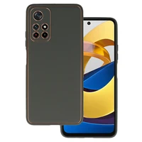 TEL PROTECT Luxury dėklas telefonui Xiaomi Redmi Note 11 5G/Note 11S 5G/Poco M4 Pro 5G grafitas
