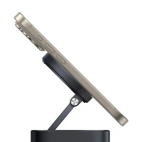 Baseus MagPro Series II 7-in-1 USB-C šakotuvas su MagSafe suderinamų įkrovikliu 15W + HDMI + USB-A + USB-C + SD/TF - juodas