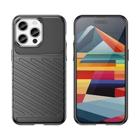 Armored iPhone 15 Pro Max Thunder dėklas - juodas