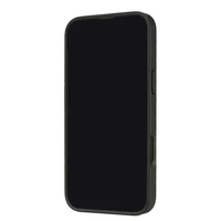 Audi Sintetinės odos iPhone 16 Plus 6.7" juodas/juodas kietas dėklas AU-TPUPCIP16M-GT/D2-BK