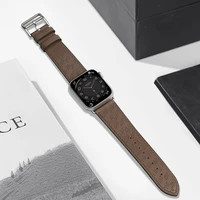 Odinis dirželis Apple Watch 38 / 40 / 41 mm apyrankė – tamsiai rudas