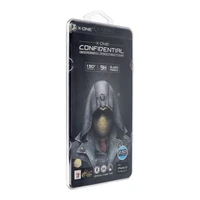 Apsauginis stiklas pilnas dangtis itin tvirtas privatumo (Privacy) temperuotas stiklas 9H - skirtas iPhone 15 Pro Max (full glue)