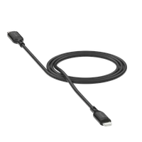 Mophie Essentials Lightning į USB-C kabelis 1m - juodas