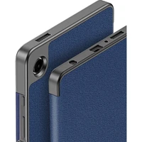 Dėklas Dux Ducis Domo Samsung X110/X115 Tab A9 8.7/X130/X135 Tab A11 8.7 tamsiai mėlynas