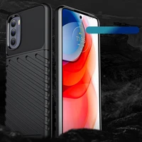 Thunder dėklas lankstus šarvuotas Motorola Moto G Stylus 2022 juodas