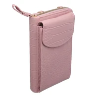 Megztas krepšys telefonui GCW12 rožinis