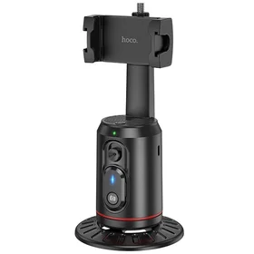 HOCO telefonų laikiklis 360 laipsnių su automatišku veido sekimu K23 (m) - juodas (m)