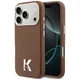 Karl Lagerfeld Karl Head Logo MagSafe Case for iPhone 17 Pro - Brown