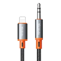 Kabelis "Mcdodo CA-0890 Lightning to 3,5 mm AUX mini jack", 1,8 m (juodas)