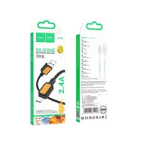 Kabelis USB A į Micro USB Hoco 2,4A 1 m X108 juodas