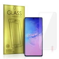 Apsauginis stiklas auksinis SAMSUNG GALAXY S10 LITE