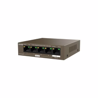 Tenda TEG1105PD tinklo komutatorius Gigabit Ethernet (10/100/1000) Maitinimas per Eternetą (PoE) Ruda