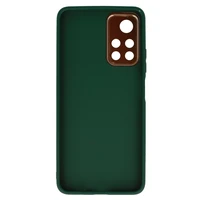TEL PROTECT Luxury dėklas telefonui Xiaomi Redmi Note 11 5G/Note 11S 5G/Poco M4 Pro 5G tamsiai žalias