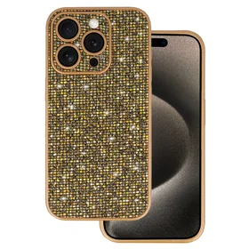 Flash dėklas telefonui Iphone 13 Pro auksinis