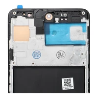 LCD ekranas SAMSUNG A51 4G HARD OLED su rėmeliu