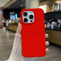 Dėklas "Silicone Plastic Pack" skirtas Apple iPhone 12 Pro Max raudonas (su įpakavimu)