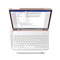 Tech-Protect SC Pen + Keyboard dėklas su klaviatūra iPad 10.9" 2022 - rožinė