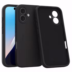 Spacecase silikoninis dėklas Mag iPhone 16 juodas