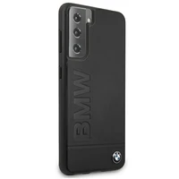 BMW Signature Logo įspaudas Case Samsung Galaxy S21+ - Juodas