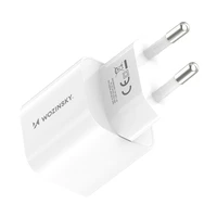 Wozinsky CMWCS USB-C PD 20W sieninis įkroviklis - baltas