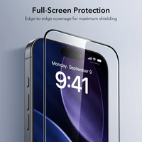 ESR UltraFit Apsauginio stiklo 2 vnt. rinkinys skirtas iPhone 17 Pro – skaidrus