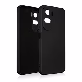 Beline Dėklas Silicone Honor 90 Lite juodas