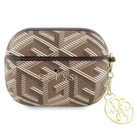 Guess GUAPPGCE4CW dėklas AirPods Pro - rudas GCube Charm