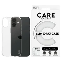 CARE by PanzerGlass X-Ray Soft Basic dėklas telefonui iPhone 16 Plus 6.7" skaidrus 1443