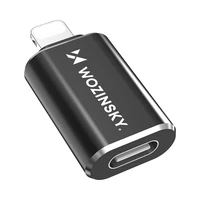 Wozinsky WALC-01 Lightning į USB-C adapteris – juodas